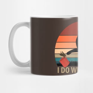 I Do What I Want Cat Mug